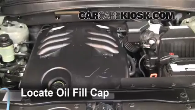 2009 Hyundai Santa Fe Limited 3.3L V6 Huile Ajouter de l'huile